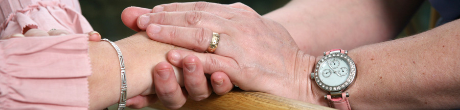 Hands holding