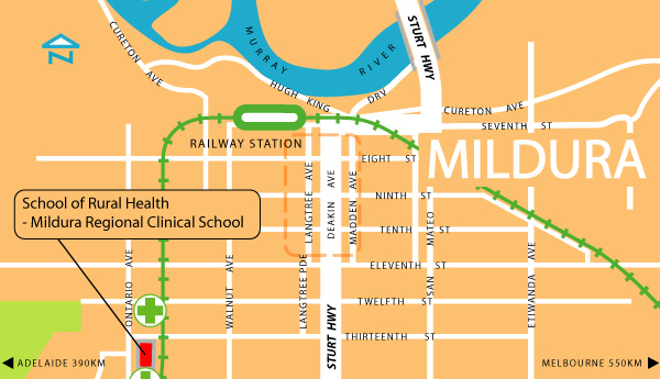 Locality Map - Mildura